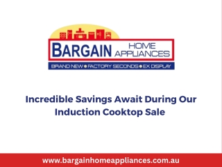 Incredible Savings Await During Our Induction Cooktop Sale