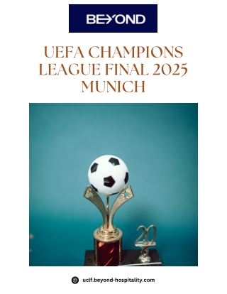 UEFA Champions League Final 2025 Munich