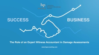 The Role of an Expert Witness Accountant in Damage Assessments