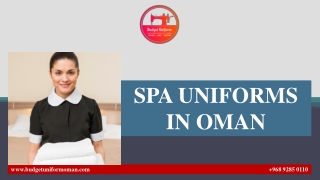 SPA UNIFORMS IN OMAN (1)