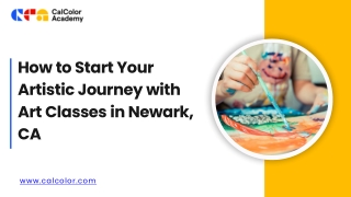 How to Start Your Artistic Journey with Art Classes in Newark, CA