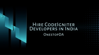 Hire Skilled CodeIgniter Developers in India – Powered by Brainwings Infotech