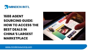 1688 Agent Sourcing Guide How to Access the Best Deals in China’s Largest Marketplace