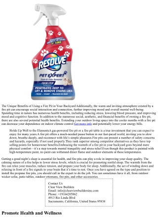 11 Amazing Benefits of a Fire Pit for Your Outdoor Space