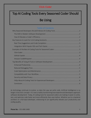 Top AI Coding Tools Every Seasoned Coder