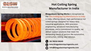 Best Hot Coiling Spring