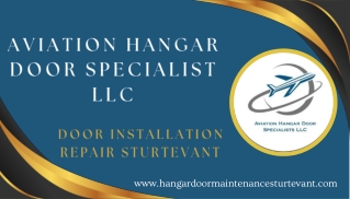 Expert Door Installation & Repair Services in Sturtevant Provided