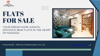 3BHK Flats in the Heart of Nawada. PPT