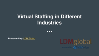 Virtual Staffing in Different Industries
