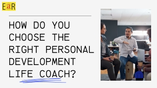How Do You Choose the Right Personal Development Life Coach