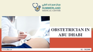 OBSTETRICIAN IN ABU DHABI