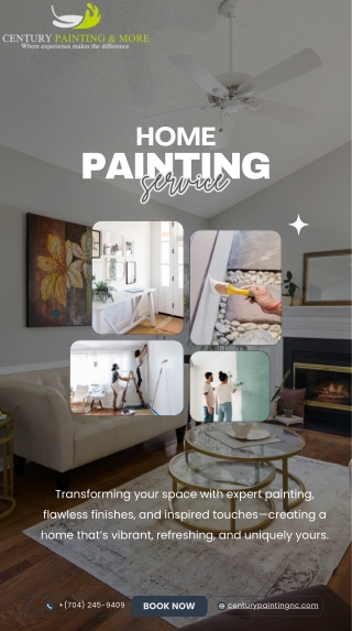 Expert Home Painting Services by Century Painting NC