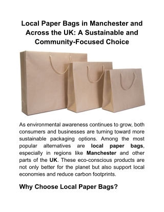 Local Paper Bags in Manchester and Across the UK_ A Sustainable and Community-Focused Choice