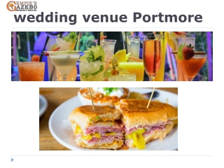 wedding venue Portmore