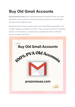 5 Best Sites to Buy Gmail Accounts in Bulk (PVA & Aged) ...