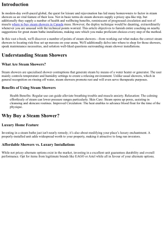 “Local Recommendations for Quality Steam Shower Installations”