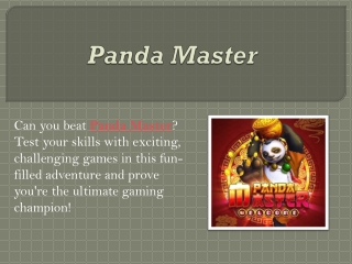 Panda Master