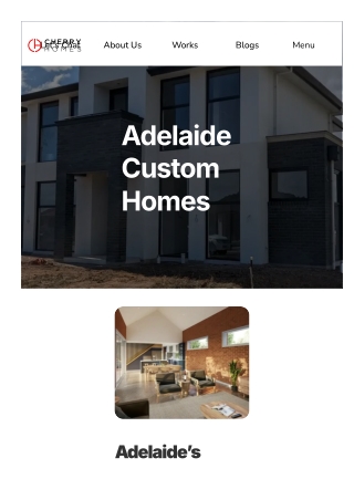 Adelaide Custom Homes