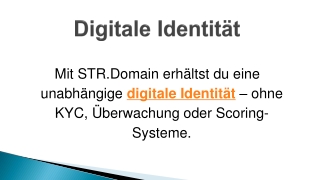 Digitale Identität