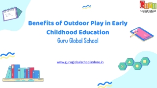 Play-Based Learning at the Best Junior KG School