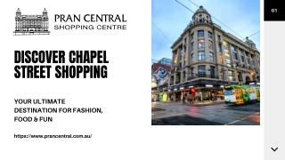 Discover the Best Chapel Street Shops at Pran Central Shopping Centre
