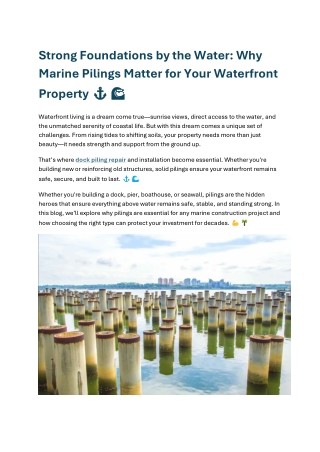 Tides Marine Construction