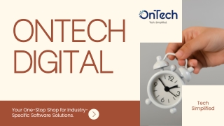 OnTech Digital – Your One-Stop Software Partner