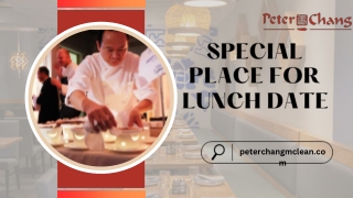 Special Place for Lunch Date  Chinese Food Preparation