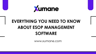 ESOP Management Software Guide 2025 | Xumane