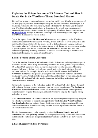 WordPress business themes free download