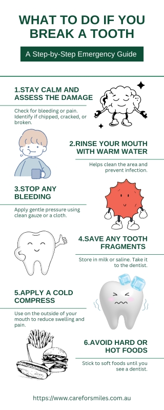 What to Do If You Break a Tooth A Step-by-Step Emergency Guide