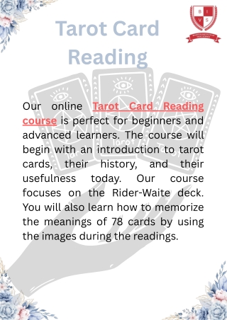 Tarot Card Course (2)