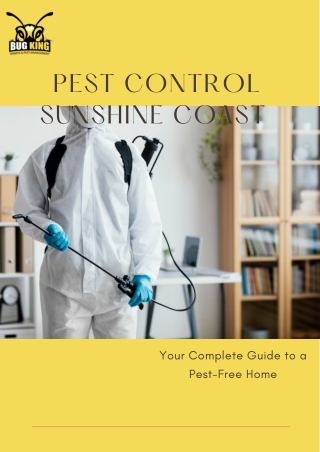 Pest Control Sunshine Coast | Bug King