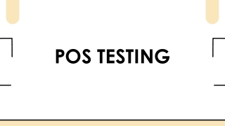 POS Testing: Ensuring Seamless Transactions