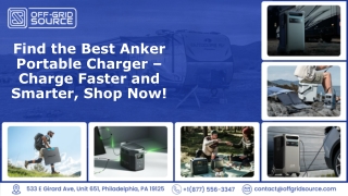 Find the Best Anker Portable Charger – Charge Faster and Smarter, Shop Now!