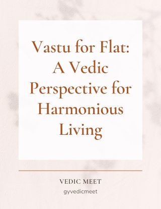 Vastu for Flats