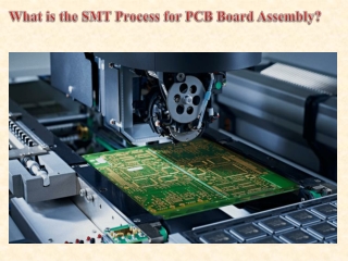 What is the SMT Process for PCB Board Assembly