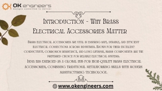 India’s Finest Brass Electrical Accessories – Discover Top-Quality Brass Electrical Accessories in India