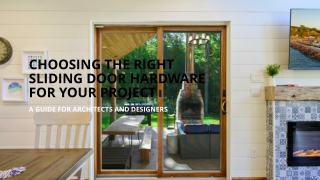 Smart Hardware Solutions for Every Door