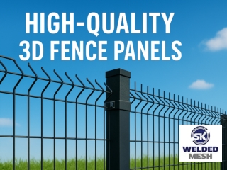 High-Quality 3D Fence Panels for Secure Boundaries