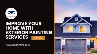 Improve Your Home with Exterior Painting Services