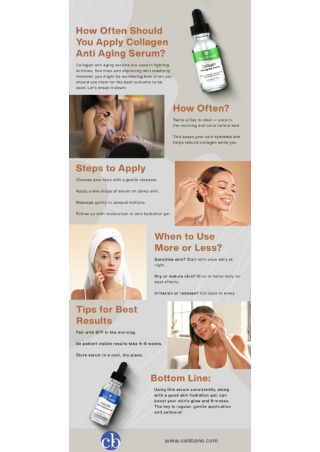 How Often Should You Apply Collagen Anti-Aging Serum