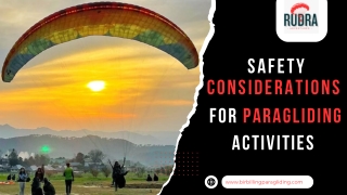 Safety Considerations For Paragliding Activities (2)