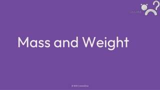 Mass vs. Weight Explained | CuriousEd.ai Physics Lesson