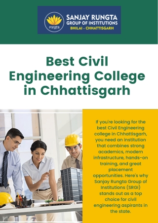 Best Civil Engineering College in Chhattisgarh