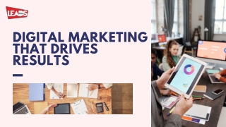 Digital Marketing That Drives Results - Leads Dubai