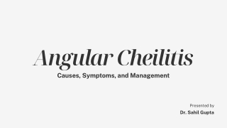 Angular Cheilitis