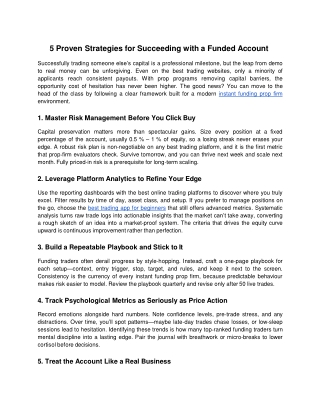 5 Proven Strategies for Succeeding with a Funded Account - Google Docs (1)