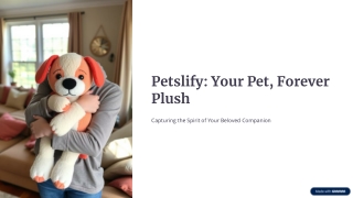 Petslify-Your Pet Forever Plush