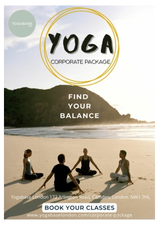 Corporate Yoga Classes in London – Yogabase London